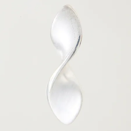 Hänge med vita stenar 32,3 x 16,7mm silver 925/1000 Vikt: 2,9 g