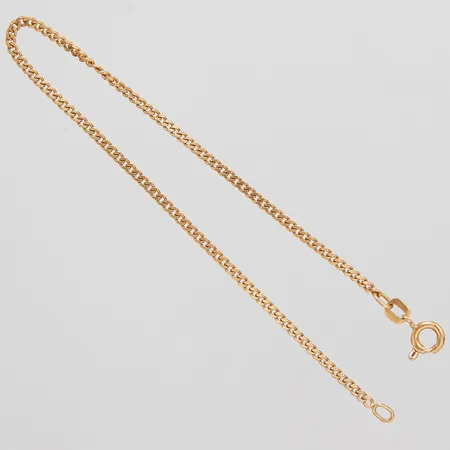 Armband Pansar längd 19,5cm, bredd 1,8mm, svenska stämplar, 18K Vikt: 2,9g Vikt: 2,9 g