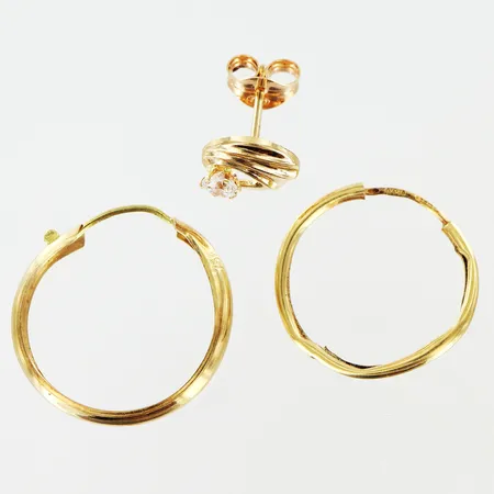 Armband X-länk längd 19,5cm bredd 6mm slitage 18K.  Vikt: 7,3 g