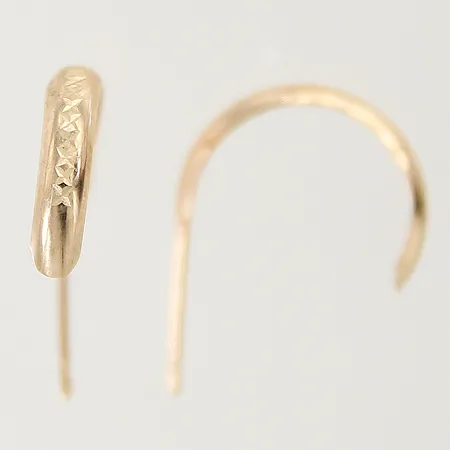 Örhängen Tro hopp och kärlek 19x4mm en snurrebuss saknas silver 925/1000 Vikt: 1,3 g