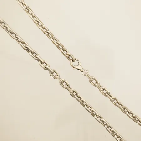 Kedja Ankar längd 80,5cm bredd 8,5cm 925/1000 silver  Vikt: 205,3 g