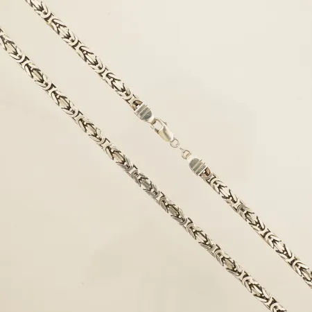 Kedja Kejsar längd 60,5cm bredd 5,8mm 925/1000 silver Vikt: 102,8 g