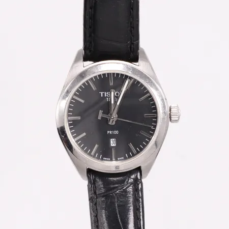 Herrur Tissot PR100, T101210A quartz datum Ø33mm behov av batteribyte
