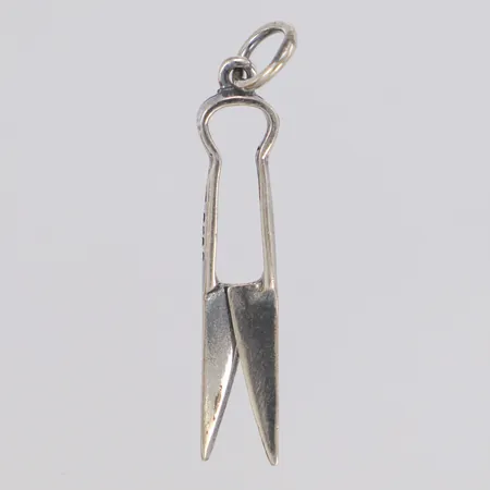 Hänge ullsax, längd 35mm, bredd 7,6mm, silver 925/1000  Vikt: 1,4 g
