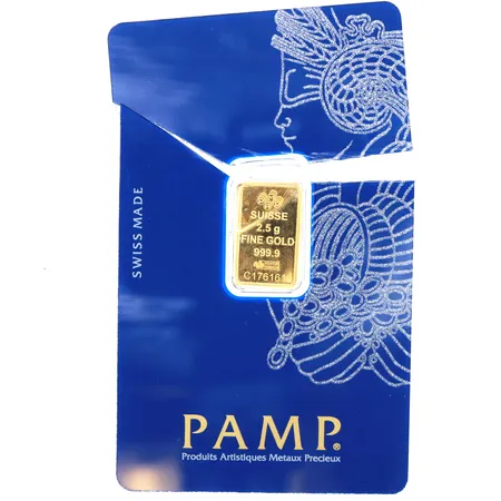Guldtacka Suisse, swiss made, certifikat nummer C176161, kvitto finns, 24K. Vikt: 2,5 g