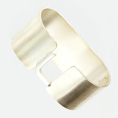 Servettring med bokstaven A, 20x47mm, silver 925/1000 Vikt: 22,9 g