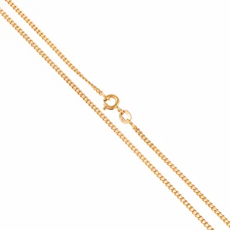 Kedja Pansar längd 50cm bredd 1,7mm, 18K 5,8g.