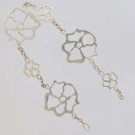 Armband Efva Attling Eden , 18,5cm, bredd ca 11 - 25mm, saknar lås, 925/1000 silver Vikt: 9,7 g