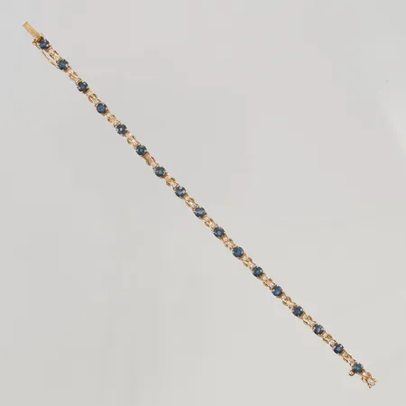 Hänge diamanter 10x ca 0,0025ct 18mm 18K 1,0g.