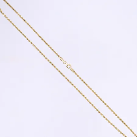 Halskedja cordell 54cm bredd 2mm 14K Vikt: 3 g