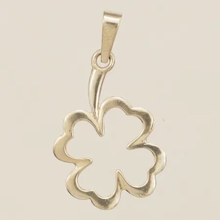Hänge fyrklöver längd 30mm, bredd 18mm silver 925/1000 Vikt: 1,1 g