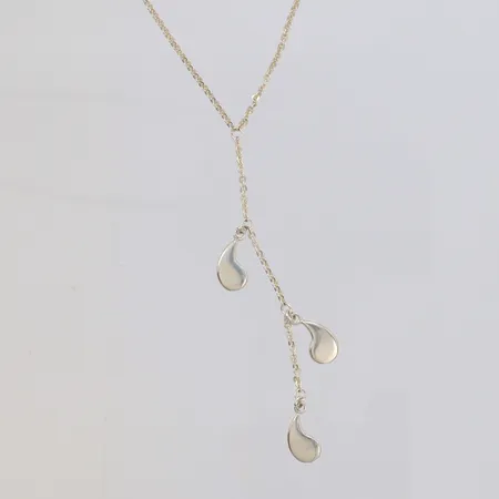 Collier Efva Attling Rose Petal, 85cm, 925/1000 Silver Vikt: 6,8 g