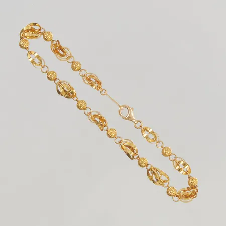 Armband 19cm bredd 6mm 21K 6,3g.