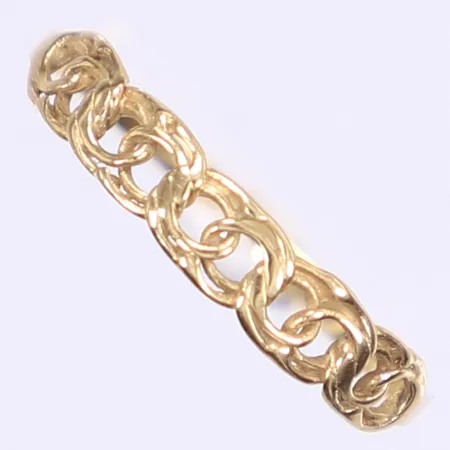 Ring Bismarck stl: 18 bredd 1-4mm 18K  Vikt: 1 g