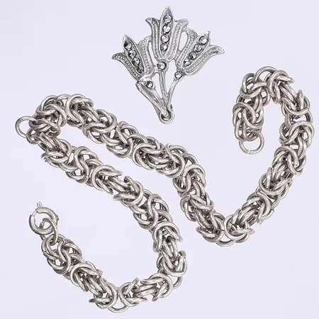 Defekt silver 925/1000 Vikt: 22,8 g