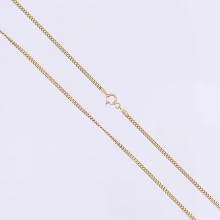 Halskedja pansar 42,5cm bredd 2mm, tillv. Guldfynd 18K Vikt: 5,1 g