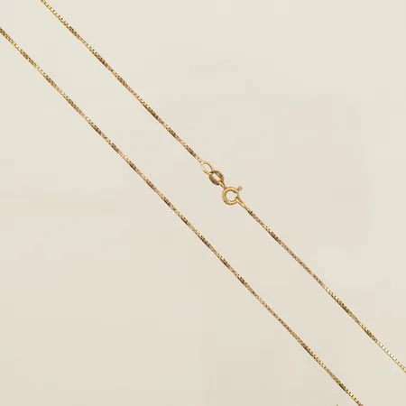 Kedja Venezia längd 45cm bredd 1,0mm 18K Vikt: 3,4 g