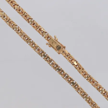 Kedja Kejsar längd 60,5cm, bredd 4,7mm, 18K  Vikt: 100,1 g