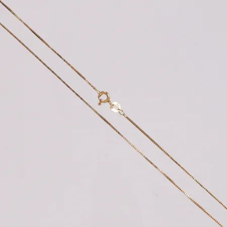 Kedja Venezia längd 39cm bredd 0,8mm 18K Vikt: 1,9 g