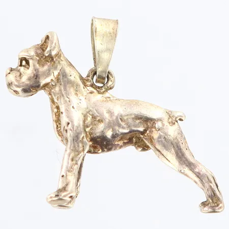 Hänge hund motiv ca18x25mm, 925/1000 silver Vikt: 4,7 g