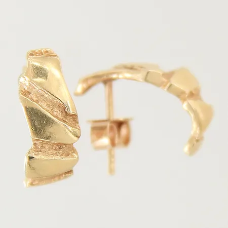 Örhängen 16x5,8mm repiga 18K  Vikt: 8,7 g