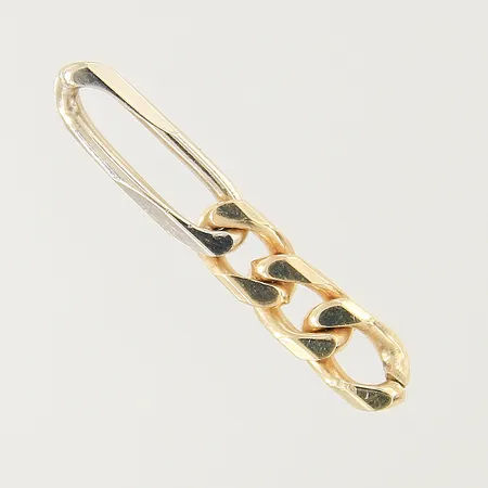 Hänge med röd sten 15x11mm nagg på sten 18K  Vikt: 1,3 g