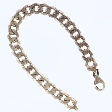Armband Pansar längd: 21,2cm, bredd: 9mm, defekt lås, 925/1000 silver Vikt: 24,8 g