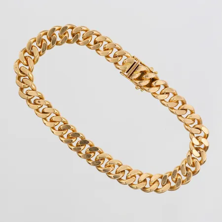 Armband Pansar längd 18,5cm, bredd 7mm, Jo-Ans Guld AB, Köping, 18K  Vikt: 34,4 g