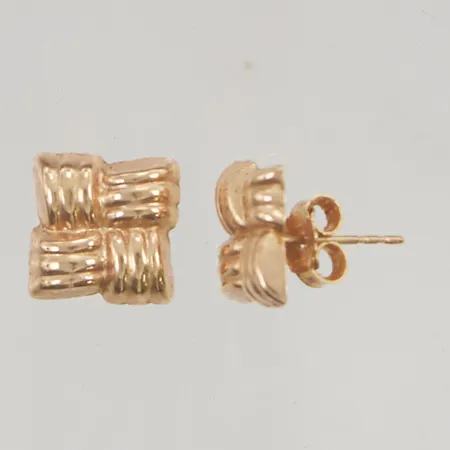 Örhängen 9mm 18K 0,8g.