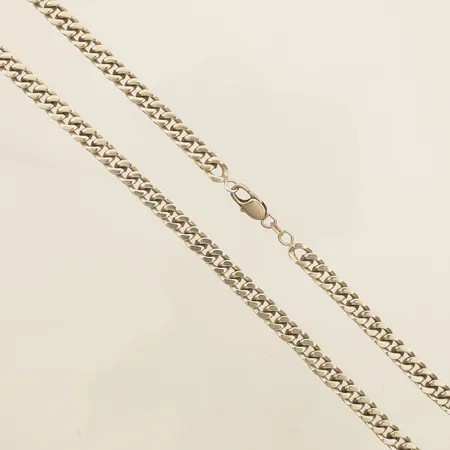 Kedja Pansar längd 51,5cm bredd 6,3mm silver 835/1000 Vikt: 51,4 g