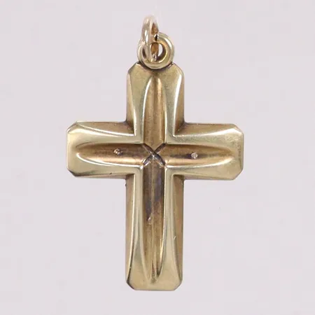 Hänge kors längd 3,5 cm inkl ögla 14K Vikt: 5,6 g