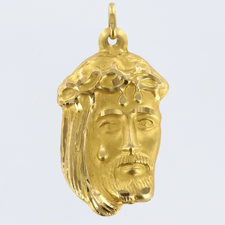 Hänge Jesus 40x20mm, 18K Vikt: 3,5 g