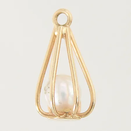 Hänge motiv av träd samt färgade stenar 21x15mm 14K  Vikt: 1,1 g