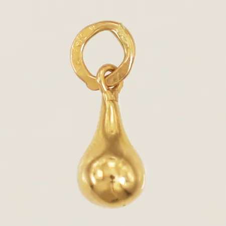 Hänge droppe längd 14,0mm bredd 5,0mm 18K Vikt: 0,3 g