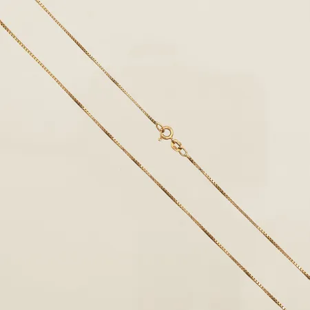 Kedja Venezia längd 47cm, bredd 0,9mm Balestra 18K Vikt: 3,7 g