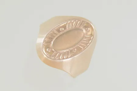 Damur Tissot diam 17 mm, 18K bv 6 gr