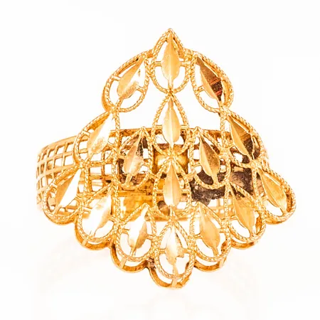 Ring bucklor/sprickor 18K 0,8g.