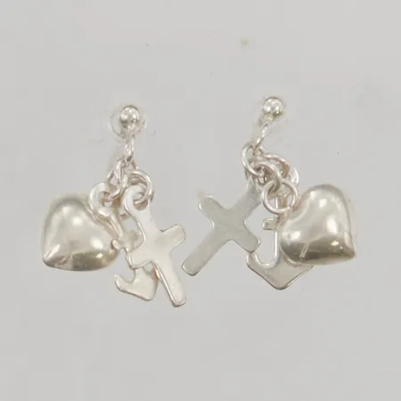 Örhängen 9mm 925/1000 Silver 1,1g.