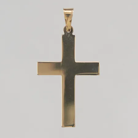 Hänge "kors" 30x17mm 18K 1,3g.