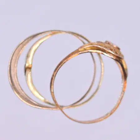 Diverse guld 18K. Vikt: 14,6 g