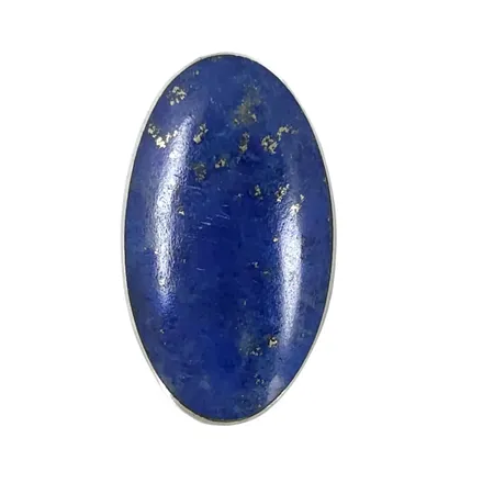 Ring silver 925/1000 Lapis Lazuli, stor dekor, stl:17,0 mm, bredd 3,5-30 mm, dekor 30x18 mm, oidentifierad tillverkarstämpel, sten utan anmärkning Vikt: 9,1 g