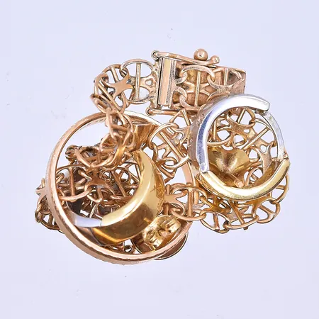 Diverse guld 18K. Vikt: 15,1 g