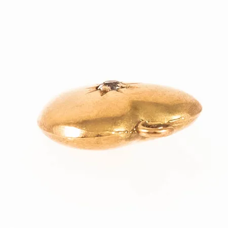 Hänge hjärta, buckla, saknar ögla 18K 0,8g. 