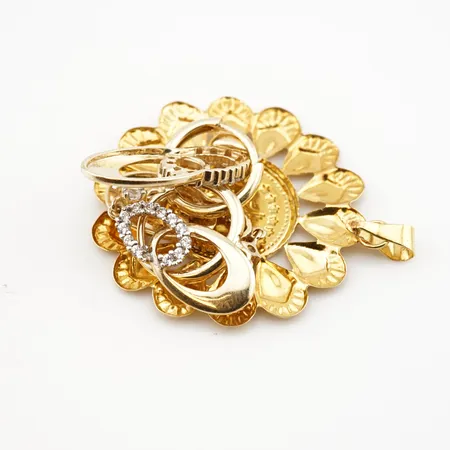 Diverse guld, 18k Vikt: 5 g