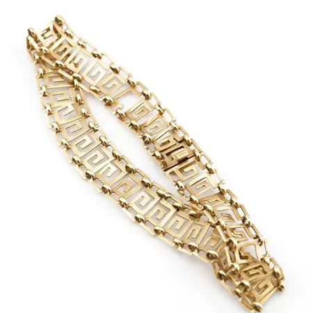 Armband, 18k, defekt Vikt: 9,1 g