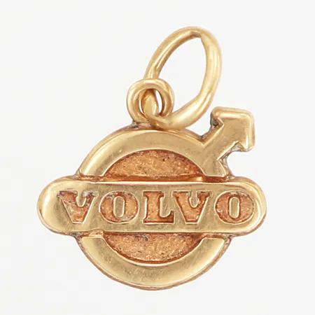 Hänge Volvo 15x12mm, 18K Vikt: 1 g