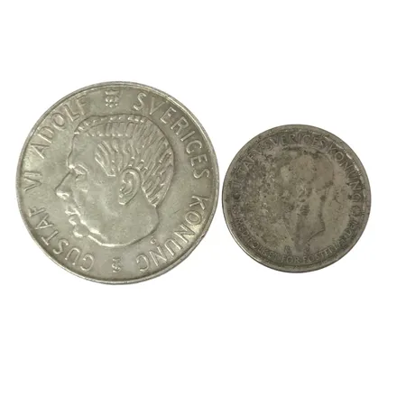 Silvermynt Sverige 40% Vikt: 24,9 g
