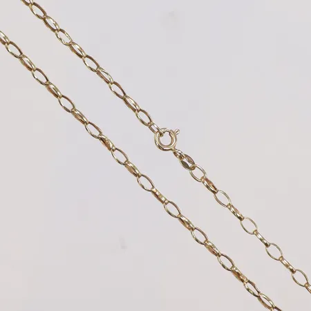 Kedja 49cm bredd 2mm 18K Vikt: 2,4 g