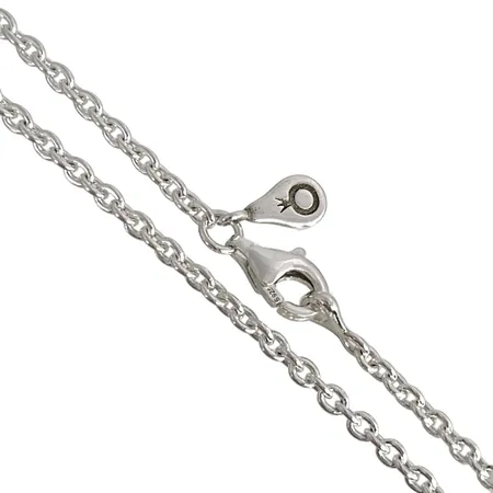Halskedja PANDORA silver 925/1000 Ankarlänk, längd 40,5/44,5 cm, bredd 2,2 mm Vikt: 5,3 g