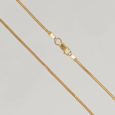 Kedja 40cm bredd 1mm 22K 5,1g.